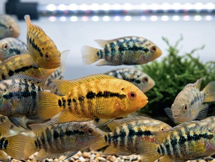 4-5" Rainbow Cichlid