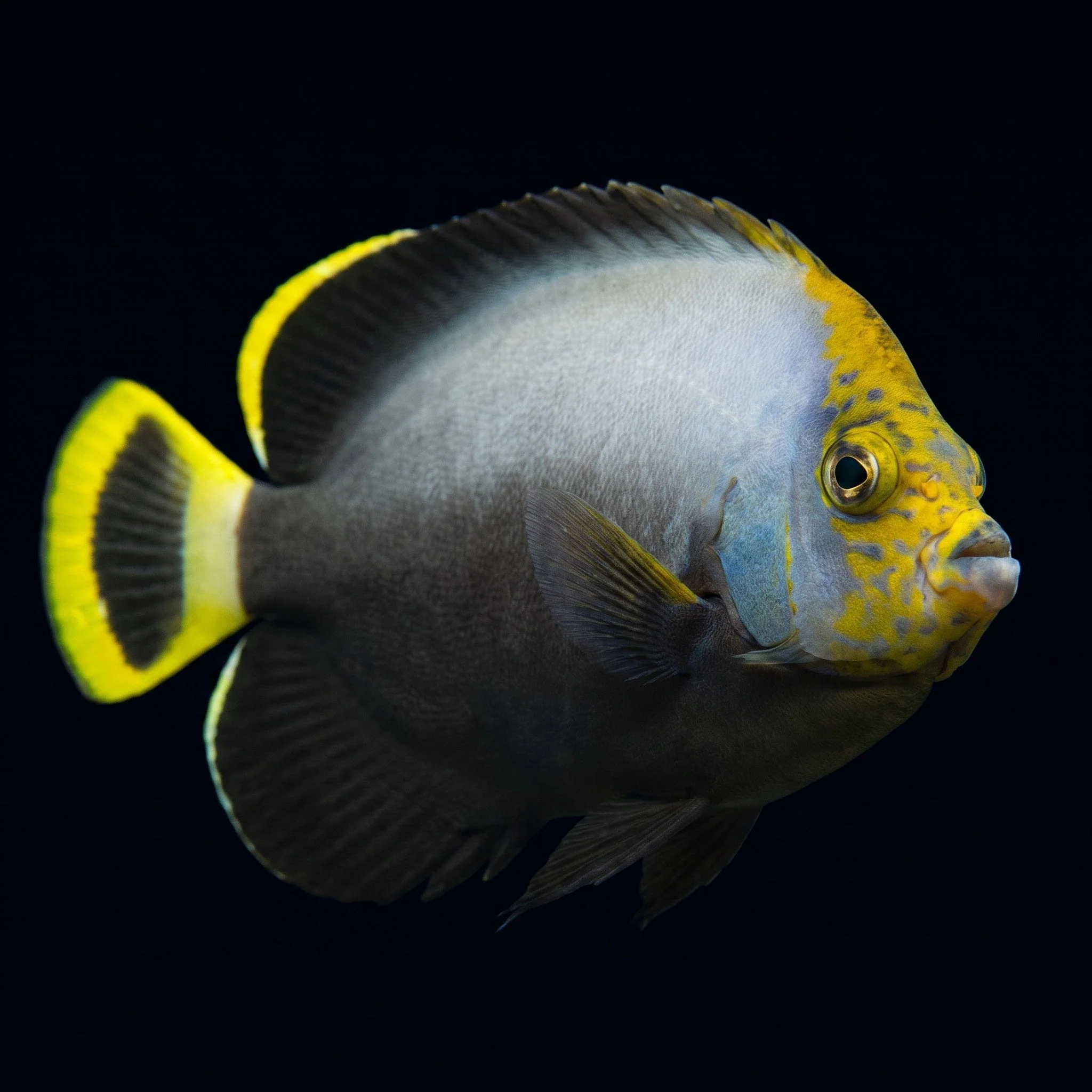 Black Velvet Angelfish