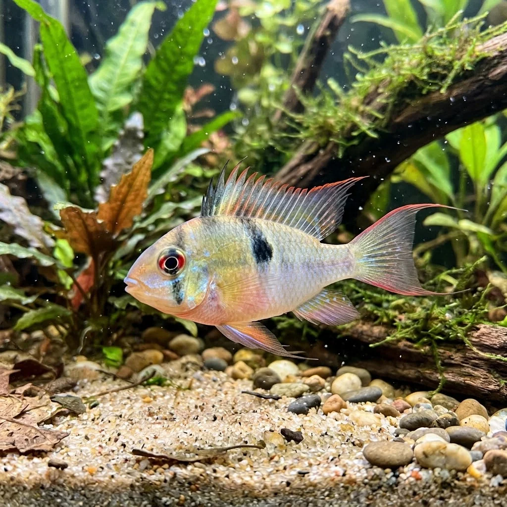 Bolivian Ram (Mikrogeophagus altispinosus)(Unsexed)