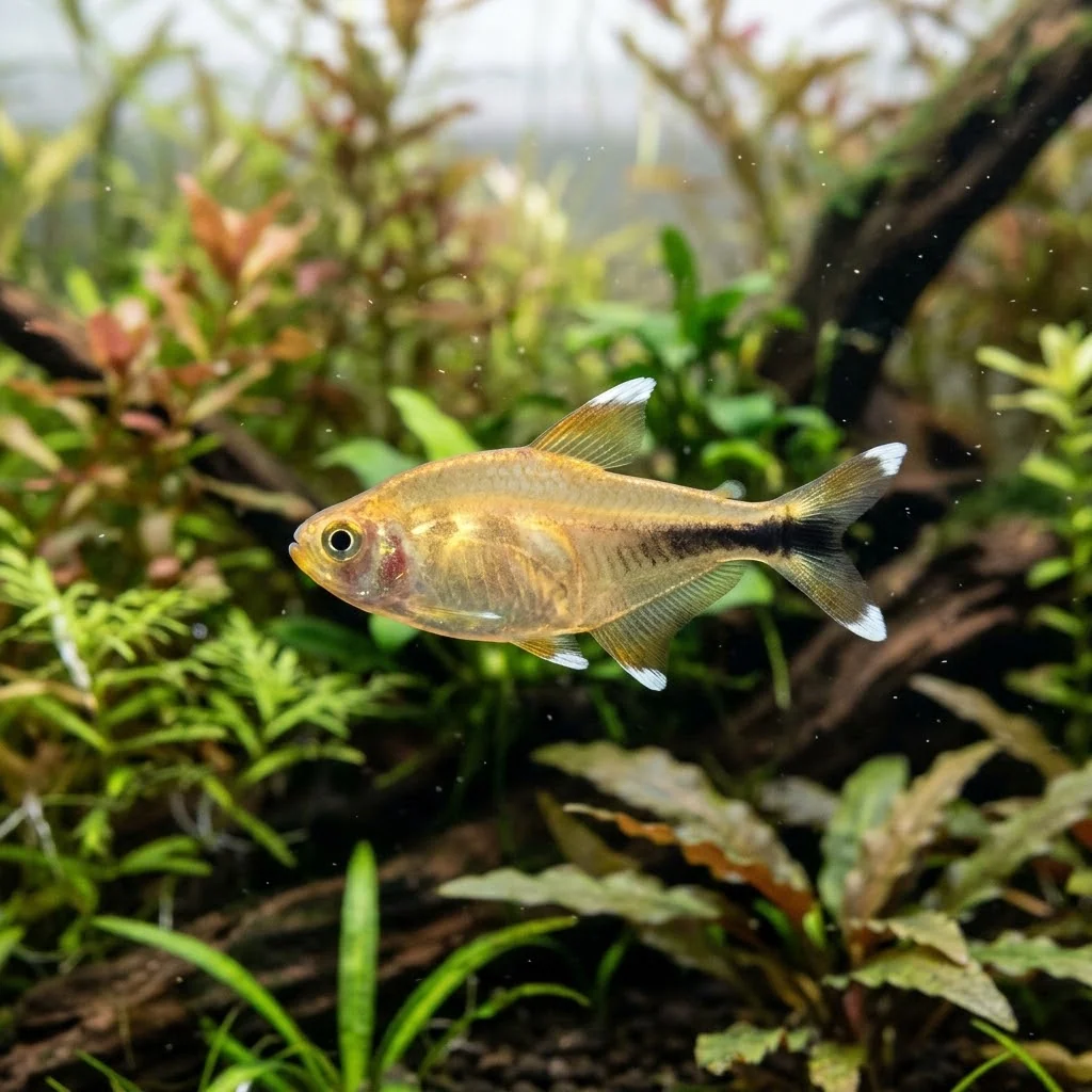 Silvertip Golden Ghost Tetra (Unsexed)
