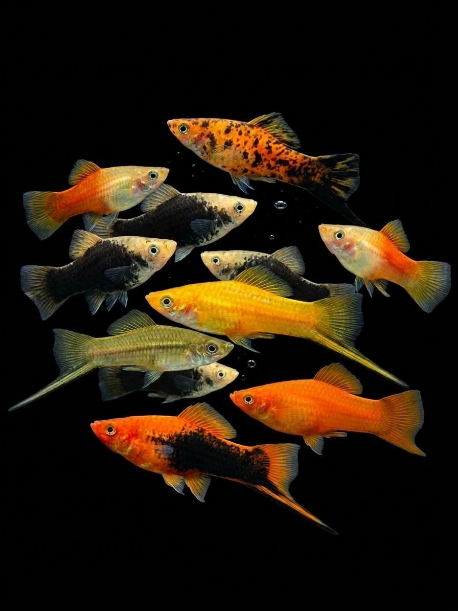 Assorted Swordtail (10 Pack) Mixed Sex
