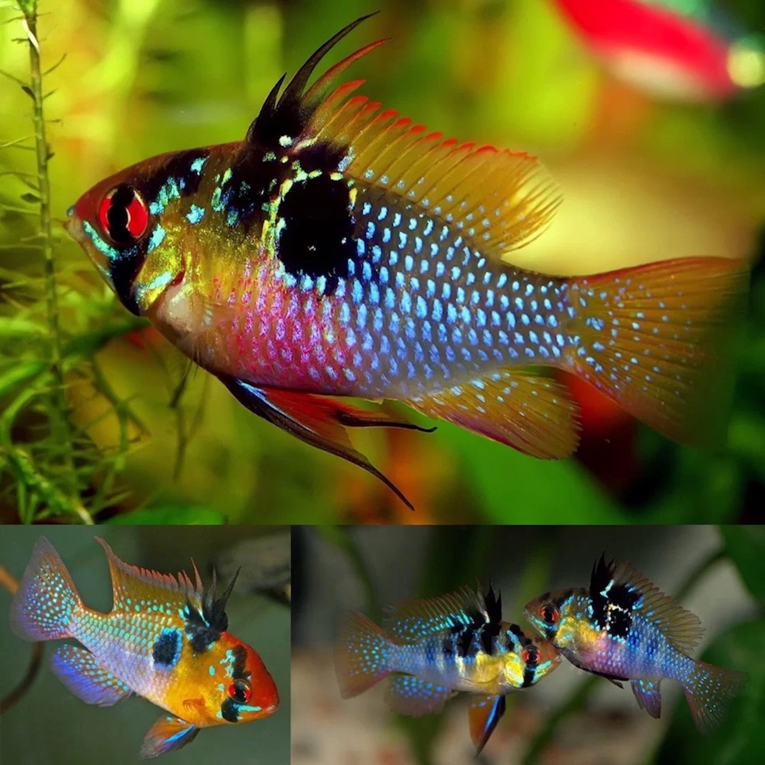 3+1 FREE! GERMAN BLUE RAMS (CORALBANDIT LINE) SHIPPING $9.95